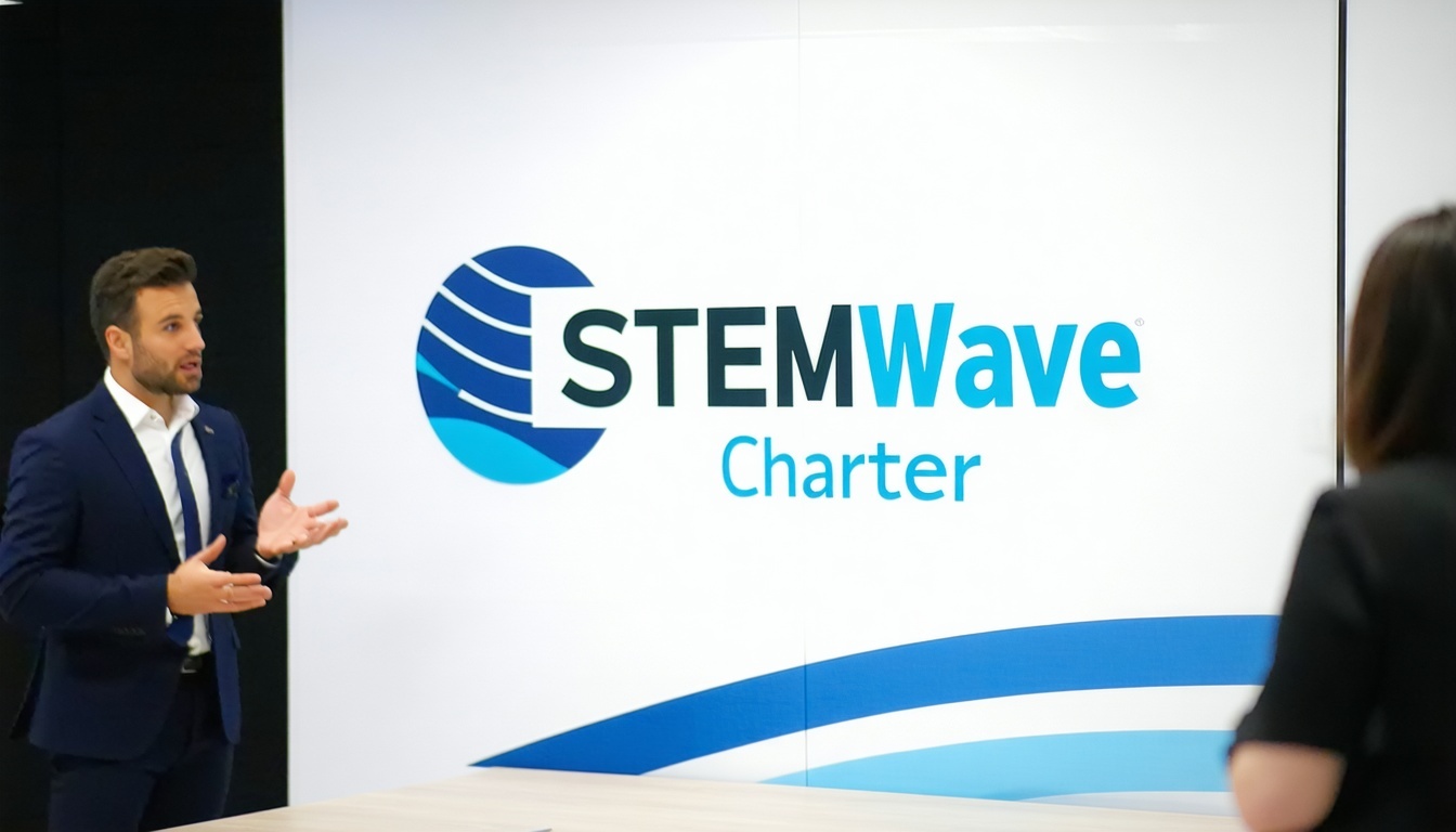 STEMWave Charter logo